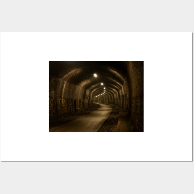 Headstone Tunnel Wall Art by Chris Petty